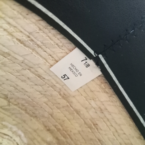 Justin By Milano Hat Co. 20X Straw Paper Western Hat •Size 7 1/8• Men's - Picture 4 of 9